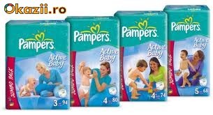 PAMPERS JUMBO - 69.99 de lei (diverse marimi) foto mare