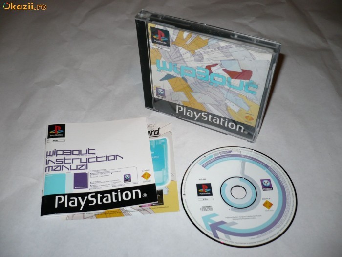Joc Sony Playstation 1 - PS1 - PS ONE - Wipeout foto mare