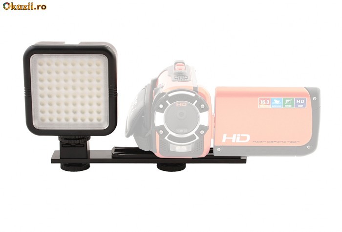 Lampa foto-video cu 64 LED-uri SYD-0808 foto mare