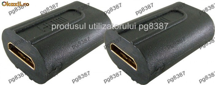 Adaptor mini HDMI mama - mini HDMI mama-6928 foto mare