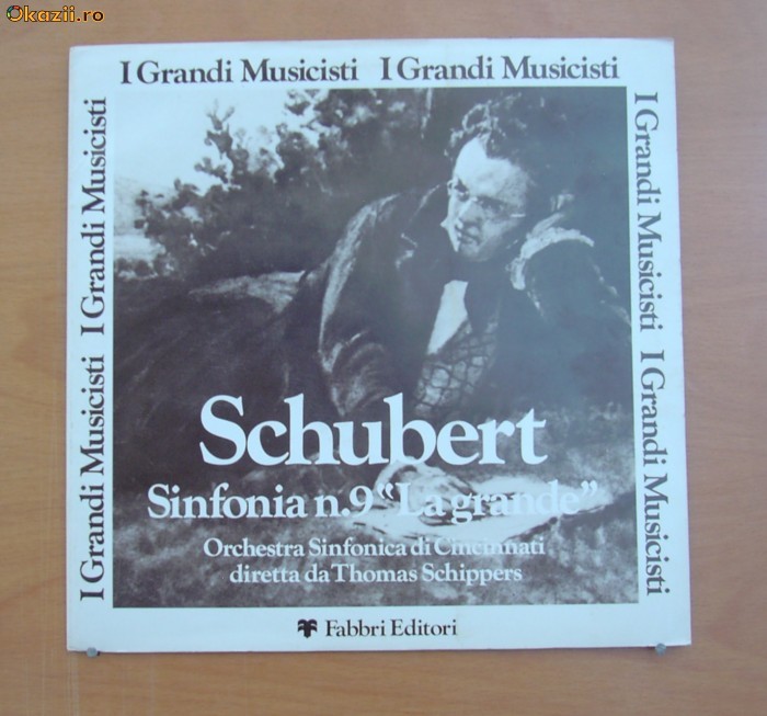 Disc Vinil LP:  Colectia I Grandi Musicisti - Franz Schubert, Simfonia nr.9 La grande foto mare