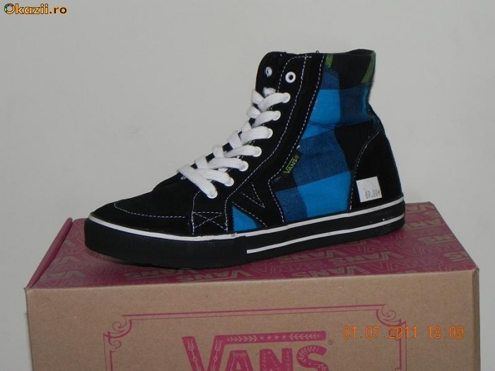 Tenisi VANS Tory inalti marimea 37 / 38 / 38,5 / 39 / 41 skate sk8 skateboard foto mare