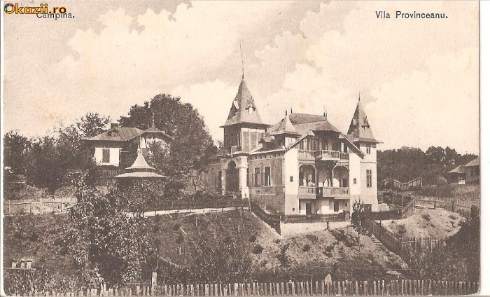 Campina-Vila Provinceanu, circulata 1906 foto mare