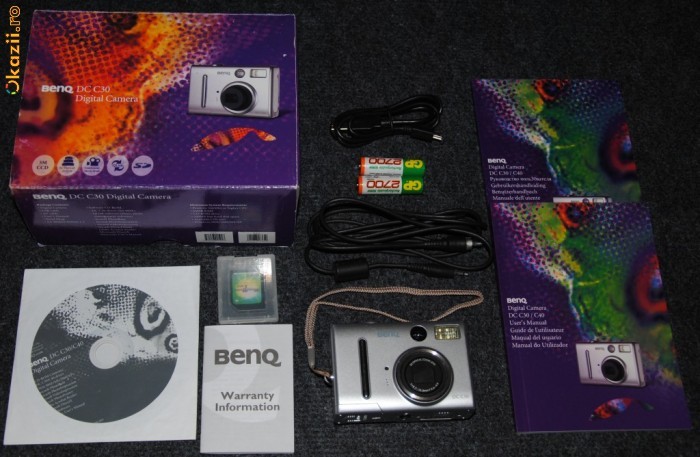 Camera Foto Digitala Benq DC30 foto mare