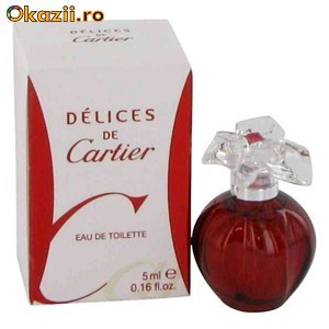 Delices Cartier EDT mini De dame 5 ml foto mare