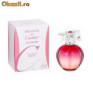 Delices Eau Fruit�e Cartier EDT De dame 100 ml foto mare