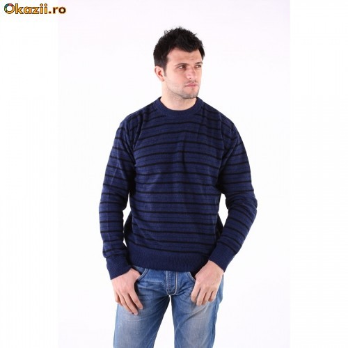 Pulover Lee Blue Stipe  [Cod: LBSP] foto mare