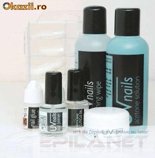 Unghii False + kit reumplere. foto mare