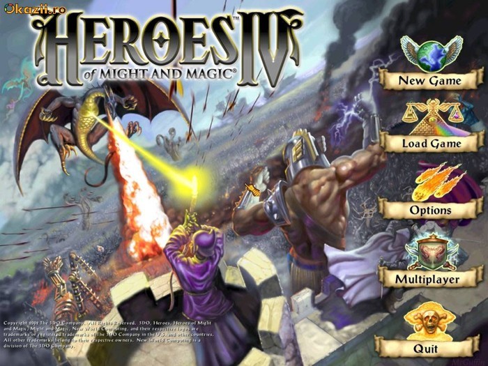 Heroes of Might & Magic IV foto mare