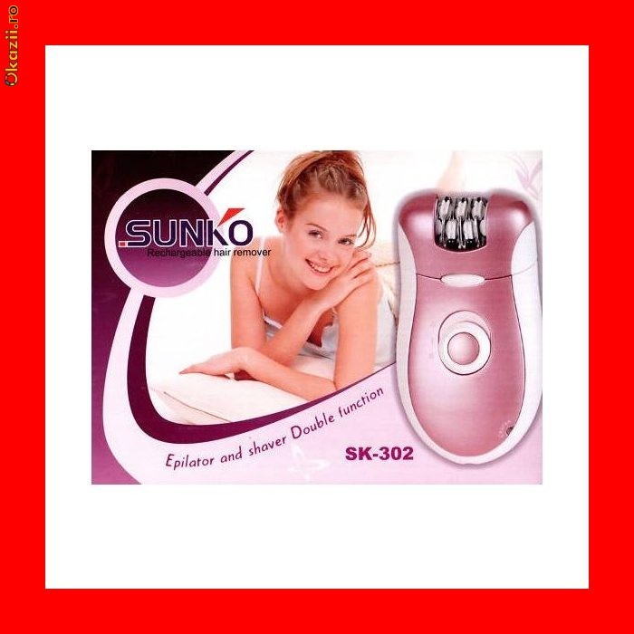 Epilator si aparat de ras SK302 foto mare