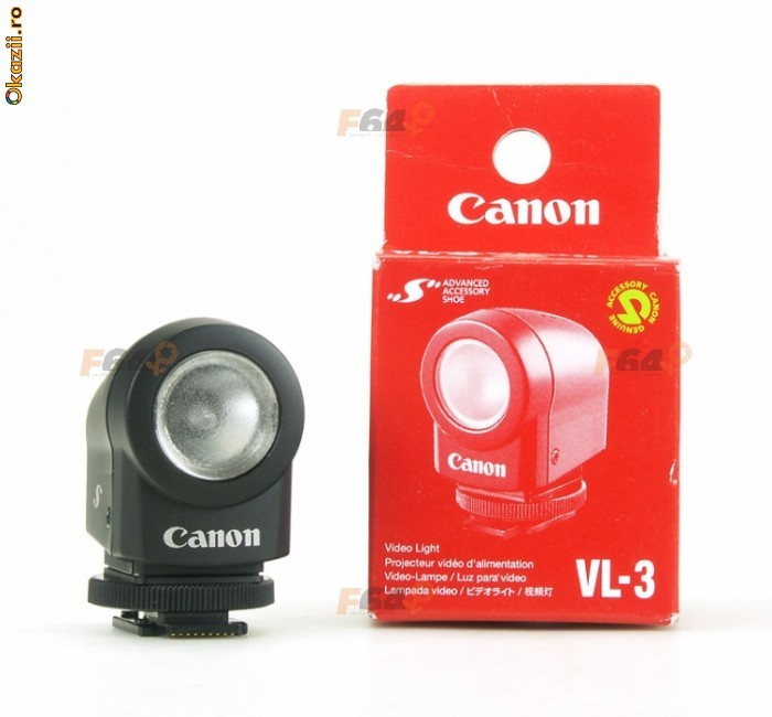 Canon VL-3 - lampa video (3.5W) foto mare