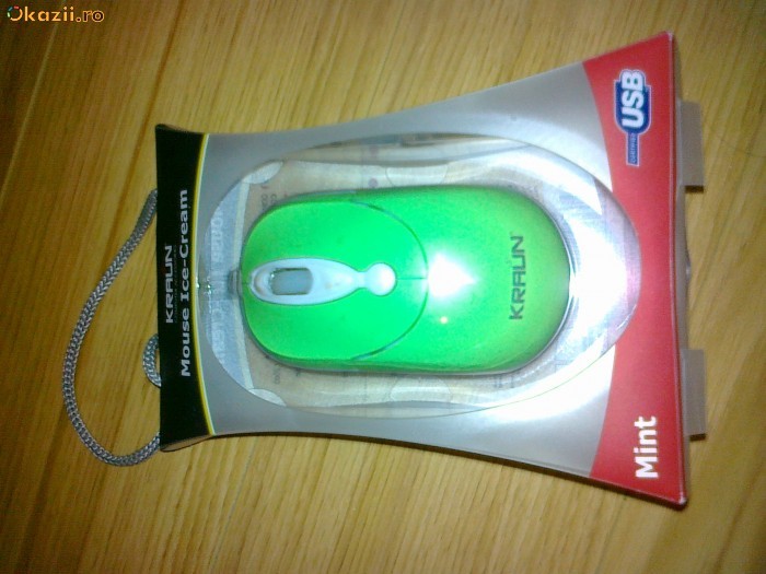 Mouse KRAUN (pr. laptop) Sigilat foto mare