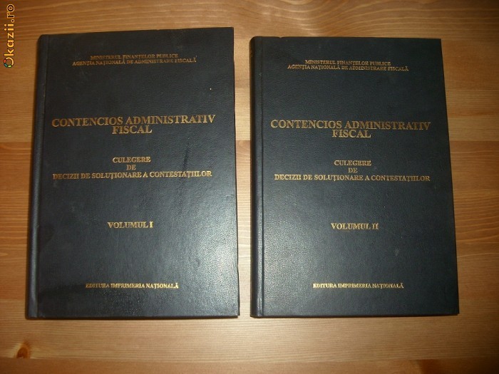 Contencios administrativ fiscal. foto mare