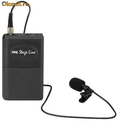Transmitator cu microfon lavaliera Stage Line TXS-822LT foto mare