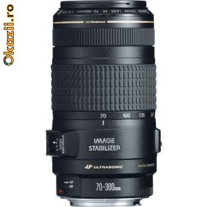 Okazie -Canon EF 70-300mm f/4-5.6 IS USM   ,Nou , Sigilat , SUA , garantie, Ocazie foto mare