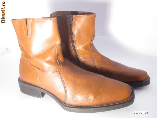 D739 Botine Wesco, 100% piele, foarte frumosi, marimea 42 foto mare