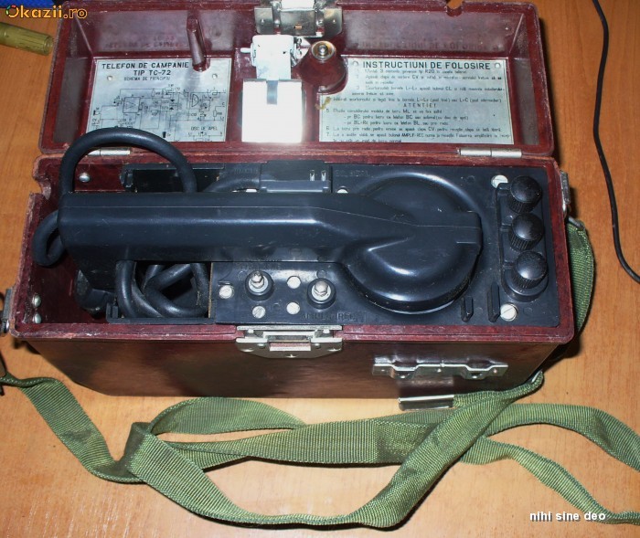 TELEFON CAMPANIE MILITAR foto mare