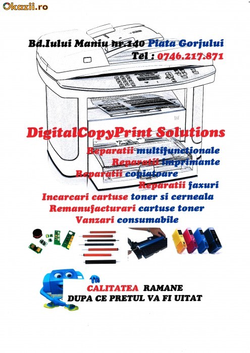 REPARATII MULTIFUNCTIONALE LASER CERNEALA foto mare