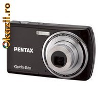 Aparat foto Pentax E80, 10Mp , 3xZoom Optic, Filmare HD , NOU foto mare