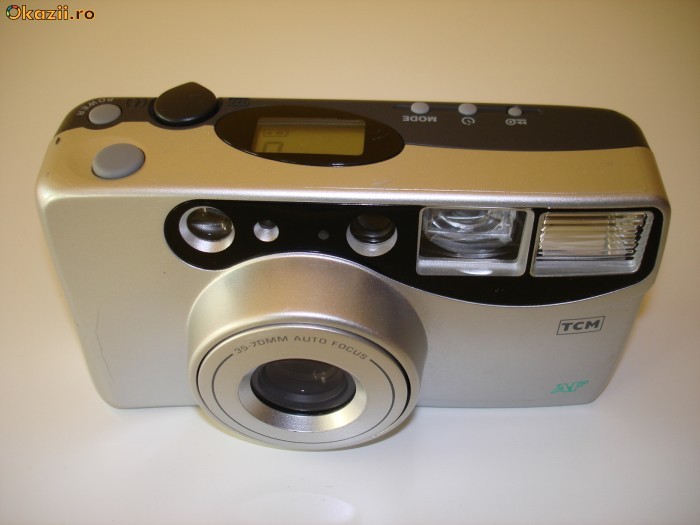 Aparat foto TCM,autofocus pe film foto mare