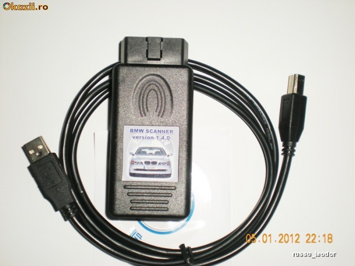 BMW Scanner 1.4 Diagnoza Programare chei Modificare km foto mare