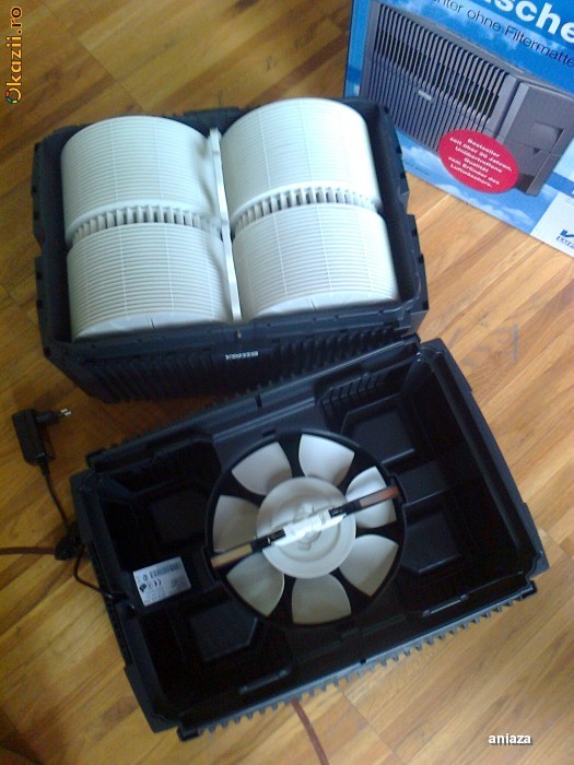 Umidificator si Purificator de Aer 68 m2 sau 170 m3 - Aparatul 220v foto mare