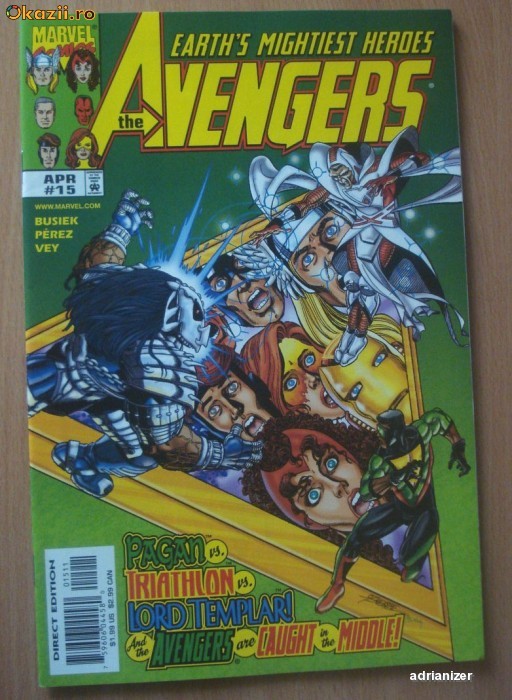 The Avengers #15 foto mare