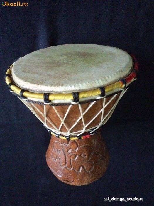 Tarabana africana mica PACO, autentica, veche foto mare