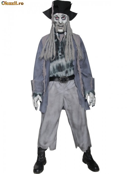Costum Halloween Adulti Pirat Fantoma BRU153 foto mare