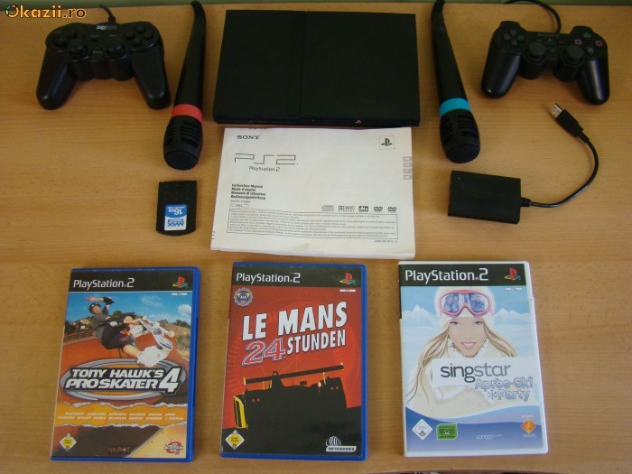 Sony Play Station 2 ,  PS2 , consola jocuri foto mare