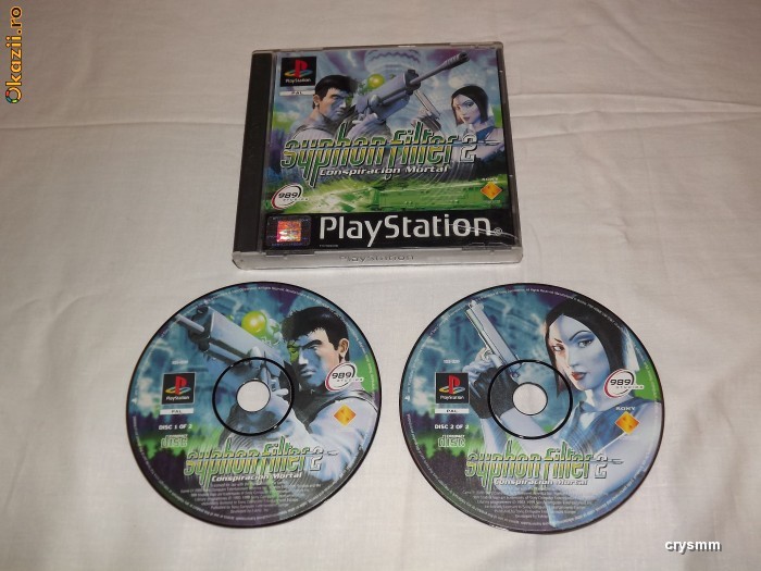 Joc Sony Playstation 1 - PS1 - PS ONE - Syphon Filter 2 foto mare