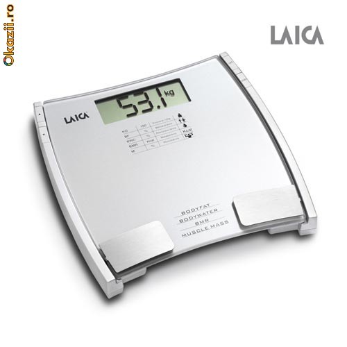 Cantar electronic Body Composition Laica PL8032 foto mare