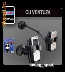 SUPORT TELEFON MOBIL CU VENTUZA foto mare