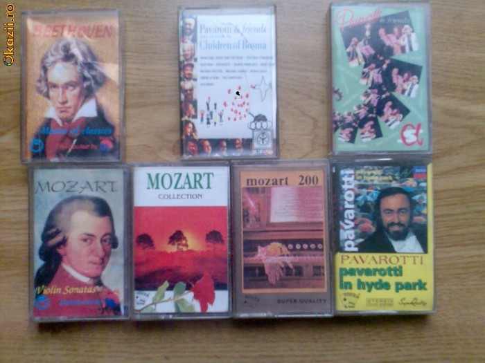 Casete audio muzica clasica,ieftin ! foto mare