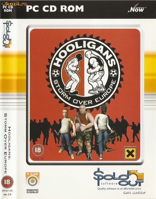 JOC PC HOOLIGANS STORM OVER EUROPE ORIGINAL (Transport gratuit la plata in avans) foto mare