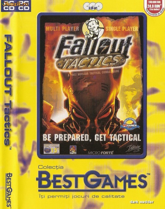 JOC PC FALLOUT TACTICS ORIGINAL (Transport gratuit la plata in avans) foto mare
