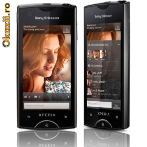 SONY - ERICSSON XPERIA RAY BLACK / GOLD SIGILATE PACHET COMPLET ! 24H-GSM ! foto mare