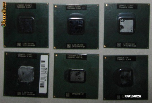 Procesor 2,0GHz Intel Core2Duo T7250 soket BGA479 foto mare