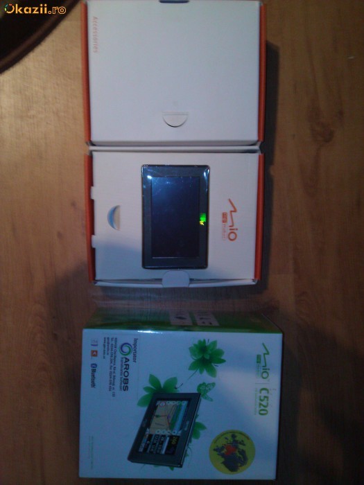 GPS auto Mio C520 foto mare