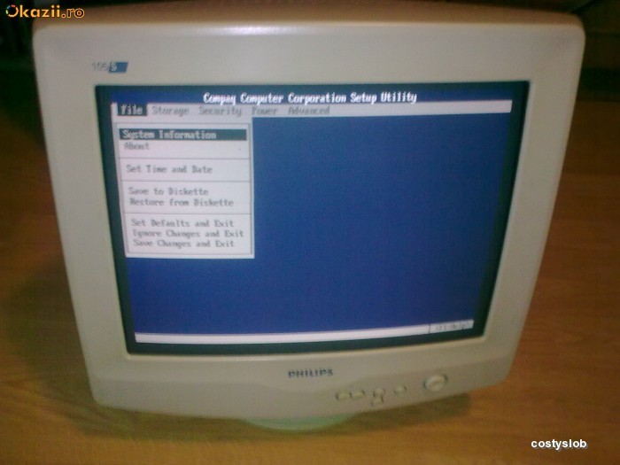 Monitor philips 15  inch foto mare