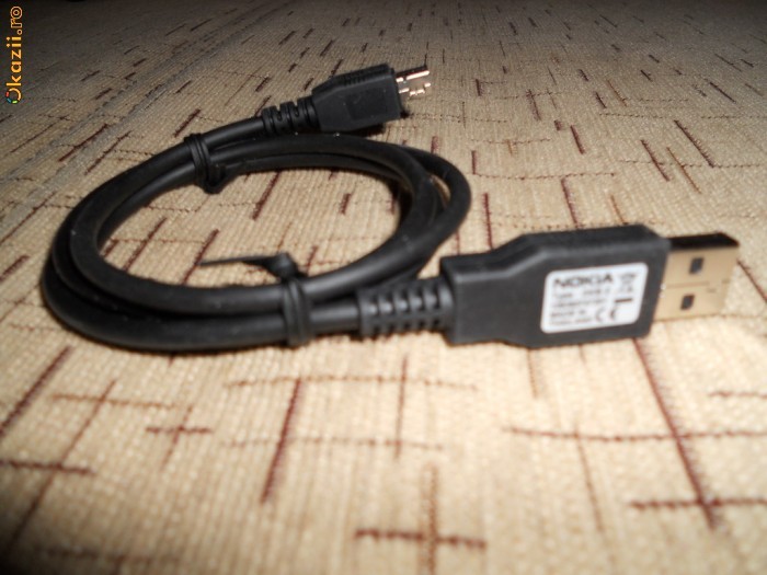 Cablu de date Nokia microUSB foto mare