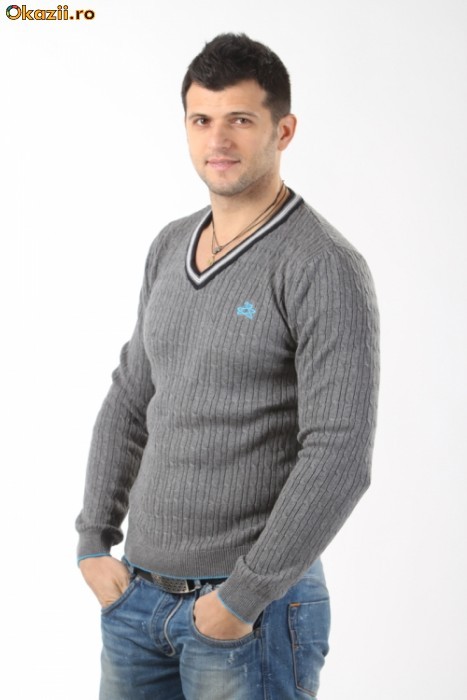 Pulover Jack and Jones Pete, Slim Fit [Cod: TZPJ008] foto mare