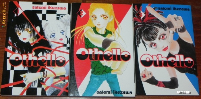 MANGA. SATOMI IKEZAWA - OTHELLO. VOL 1, 2, 3. IN LIMBA ENGLEZA foto mare