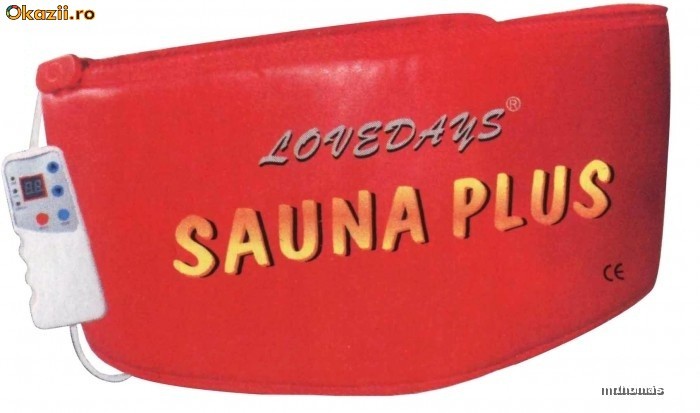Sauna Plus - Centura Slabit - Produs Nou Vazut la TV foto mare