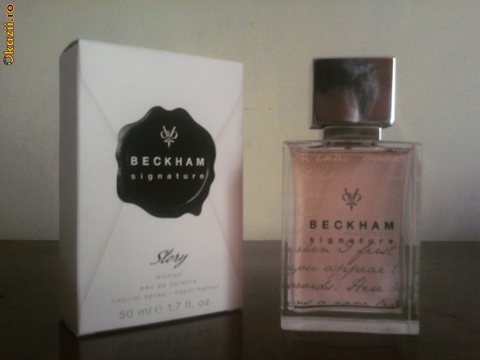 Parfum dama - David Beckham Signature Story foto mare