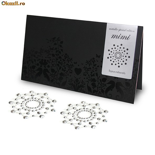 Bijoux Indiscrets - Mimi Metalic Silver foto mare