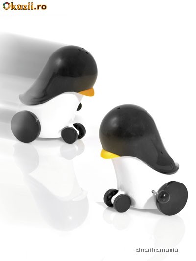 In cazul in care va lipseste sarea de pe masa... soseste pinguinul! foto mare