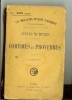 Musset, Alfred de - Comedies et proverbes,  2 vol, ~1920