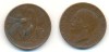 + Moneda Italia 10 centimes 1923 +