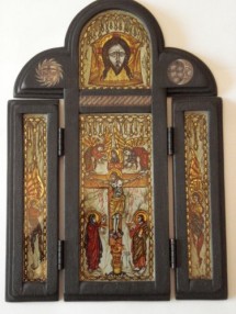 Triptic - Isus rastignit - Sorin Pedestrasu